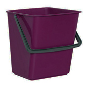Ведро для мытья пола 18 л фиолетовое