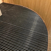 Алюминиевые решетки с грязезащитными вставками Status