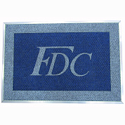 Ковёр с логотипом ''FDC"