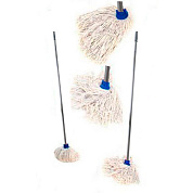 Швабра с резьбовым веревочным МОПом