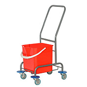 Аренда одноведерной уборочной тележки без отжима 02.123 без залога