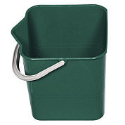 Ведро для мытья пола 25 л зелёное