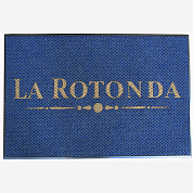 Ковёр с логотипом ''La Rotonda"  