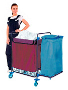 Тележка для сбора белья и мусора