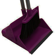 Комплект совок + щетка фиолетовая