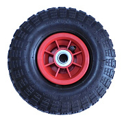 Колесо пневматическое с пластиковым ободом и симметричной ступицей