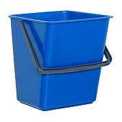 Ведро для мытья пола 18 л синее