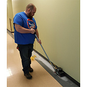 Тонкий бордовый пад для машины Nano-EDGE