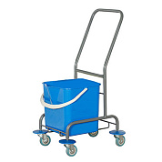 Одноведерная уборочная тележка без отжима
